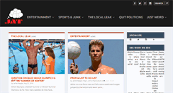 Desktop Screenshot of jatnewsdaily.com