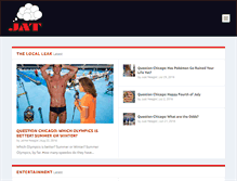 Tablet Screenshot of jatnewsdaily.com